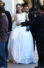 MARION COTILLARD Arrives at Jimmy Kimmel Live