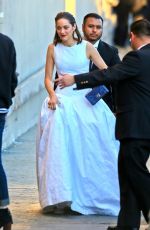 MARION COTILLARD Arrives at Jimmy Kimmel Live