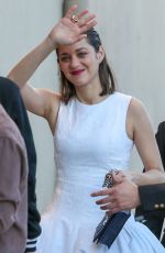 MARION COTILLARD Arrives at Jimmy Kimmel Live