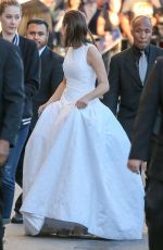 MARION COTILLARD Arrives at Jimmy Kimmel Live