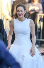 MARION COTILLARD Arrives at Jimmy Kimmel Live