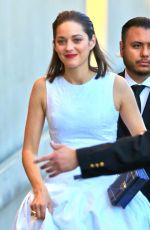 MARION COTILLARD Arrives at Jimmy Kimmel Live