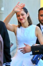 MARION COTILLARD Arrives at Jimmy Kimmel Live