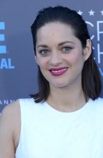 MARION COTILLARD at 2015 Critics Choice Movie Awards in Los Angeles