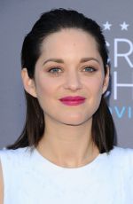 MARION COTILLARD at 2015 Critics Choice Movie Awards in Los Angeles