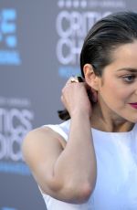 MARION COTILLARD at 2015 Critics Choice Movie Awards in Los Angeles
