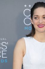 MARION COTILLARD at 2015 Critics Choice Movie Awards in Los Angeles
