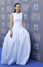 MARION COTILLARD at 2015 Critics Choice Movie Awards in Los Angeles