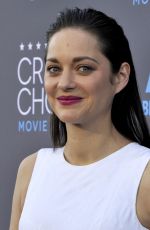 MARION COTILLARD at 2015 Critics Choice Movie Awards in Los Angeles