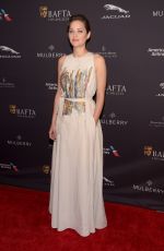 MARION COTILLARD at Bafta Tea Party in Los Angeles