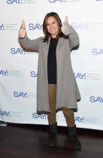 MARISKA HARGITAY at 3rd Annual Paul Rudd All-star Bowling Benefit in New York