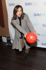 MARISKA HARGITAY at 3rd Annual Paul Rudd All-star Bowling Benefit in New York