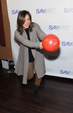 MARISKA HARGITAY at 3rd Annual Paul Rudd All-star Bowling Benefit in New York
