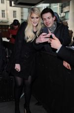 MEGHAN TRAINOR Leaves Radio One Studio