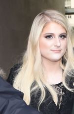 MEGHAN TRAINOR Leaves Radio One Studio