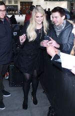 MEGHAN TRAINOR Leaves Radio One Studio