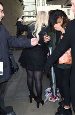 MEGHAN TRAINOR Leaves Radio One Studio