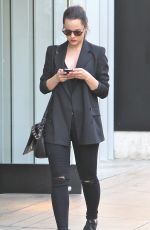 MENA SUVARI Out at the Grove in West Hollywood