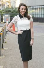 MICHELLE HEATIN Leaves ITV Studios in London 1901