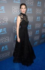 MICHELLE MONAGHAN at 2015 Critics Choice Movie Awards in Los Angeles