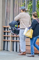 MILA KUNIS and ASHTON KUTCHER Out for Dinner in Los Angeles