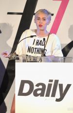 MILEY CYRUS at Daily Front Row Fashion Los Angeles Awards Show