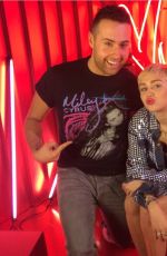 MILEY CYRUS at Mac Cosmetics Launches Viva Glam Miley Cyrus in Los Angeles