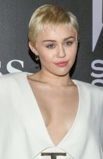 MILEY CYRUS at W Magazine Shooting Stars Exhibit Opening in Los Angeles