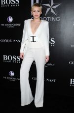 MILEY CYRUS at W Magazine Shooting Stars Exhibit Opening in Los Angeles
