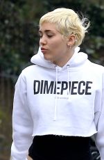 MILEY CYRUS Out and About in Maui 2001