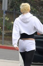 MILEY CYRUS Out and About in Maui 2001