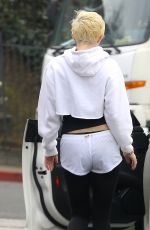 MILEY CYRUS Out and About in Maui 2001