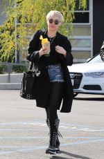 MILEY CYRUS Out and About in Studio City 1601