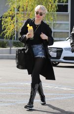 MILEY CYRUS Out and About in Studio City 1601