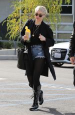 MILEY CYRUS Out and About in Studio City 1601