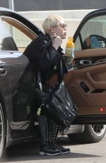 MILEY CYRUS Out and About in Studio City 1601