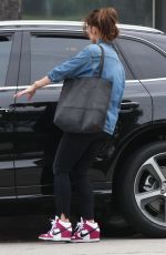MINKA KELLY Arrives at an Office in West Hollywood 2001