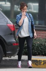 MINKA KELLY Arrives at an Office in West Hollywood 2001