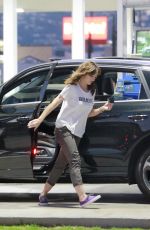 MINKA KELLY at a Gas Station in Beverly Hills 1701