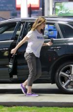 MINKA KELLY at a Gas Station in Beverly Hills 1701