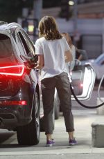 MINKA KELLY at a Gas Station in Beverly Hills 1701