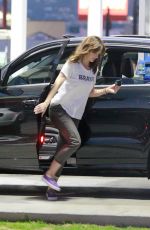 MINKA KELLY at a Gas Station in Beverly Hills 1701
