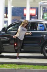 MINKA KELLY at a Gas Station in Beverly Hills 1701
