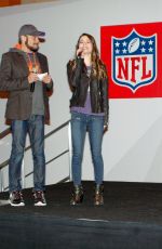 MIRANDA COSGROVE at Super Bowl XLIX NFL Shop Opening in Phoenix