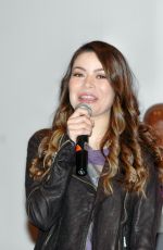 MIRANDA COSGROVE at Super Bowl XLIX NFL Shop Opening in Phoenix