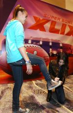 MIRANDA COSGROVE at Super Bowl XLIX NFL Shop Opening in Phoenix
