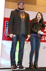 MIRANDA COSGROVE at Super Bowl XLIX NFL Shop Opening in Phoenix