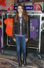 MIRANDA COSGROVE at Super Bowl XLIX NFL Shop Opening in Phoenix
