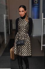 MYLEENE KLASS Arrives at Capital Radio Studios in London 1601