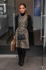 MYLEENE KLASS Arrives at Capital Radio Studios in London 1601